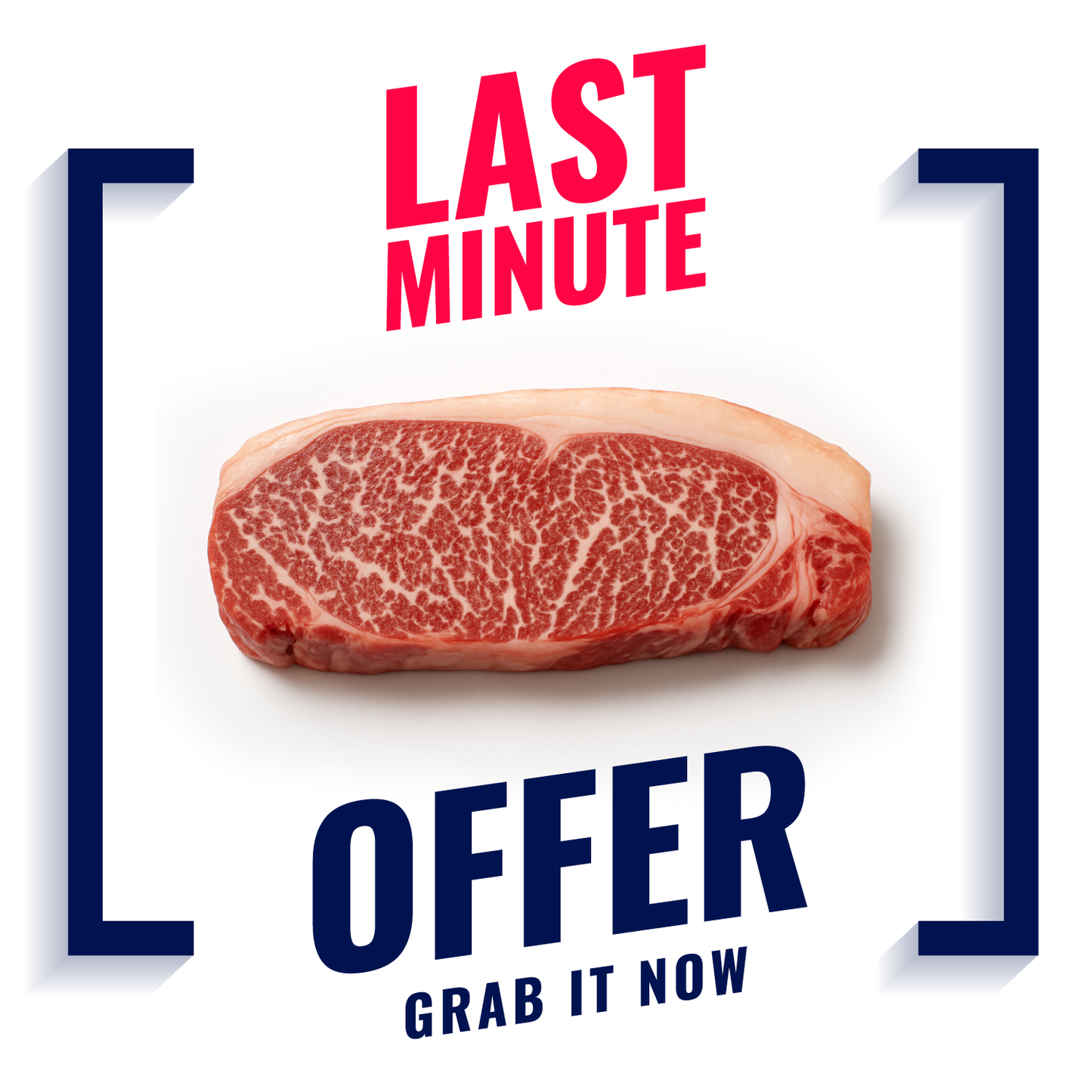 Chocolate Fed Wagyu Striploin Steak | 200g | MB9+