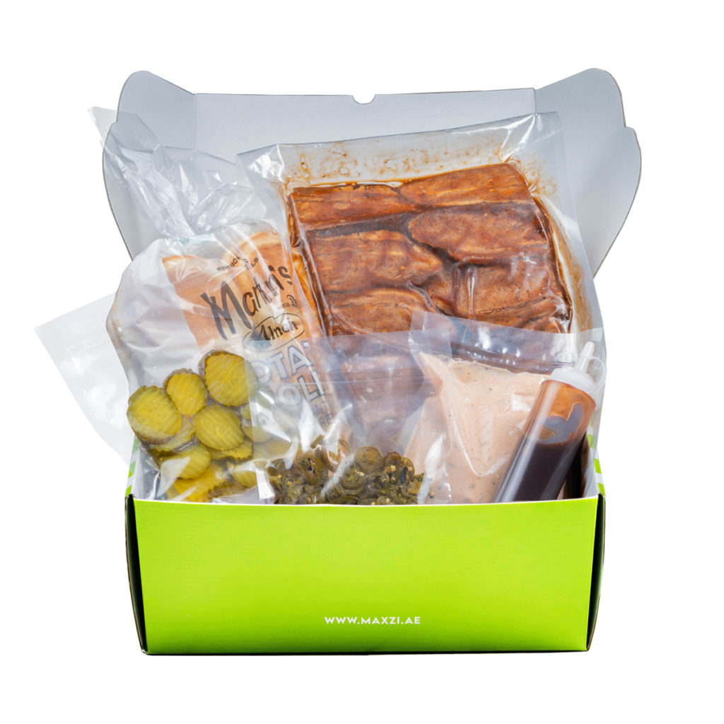 Maxzi’s BBQ Angus Beef Brisket Kit Box