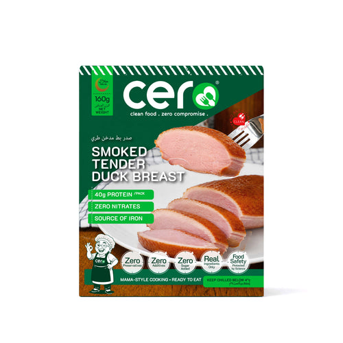 Cero Smoked Tender Duck Breast