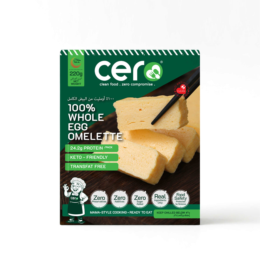 Cero 100% Whole Egg Omelette