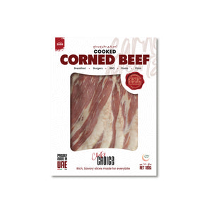 Chilled Cooked Corned Beef | 150g Sliced