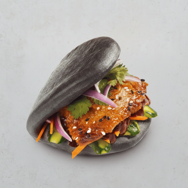 Frozen Charcoal Bun | 45 g | 10 pcs