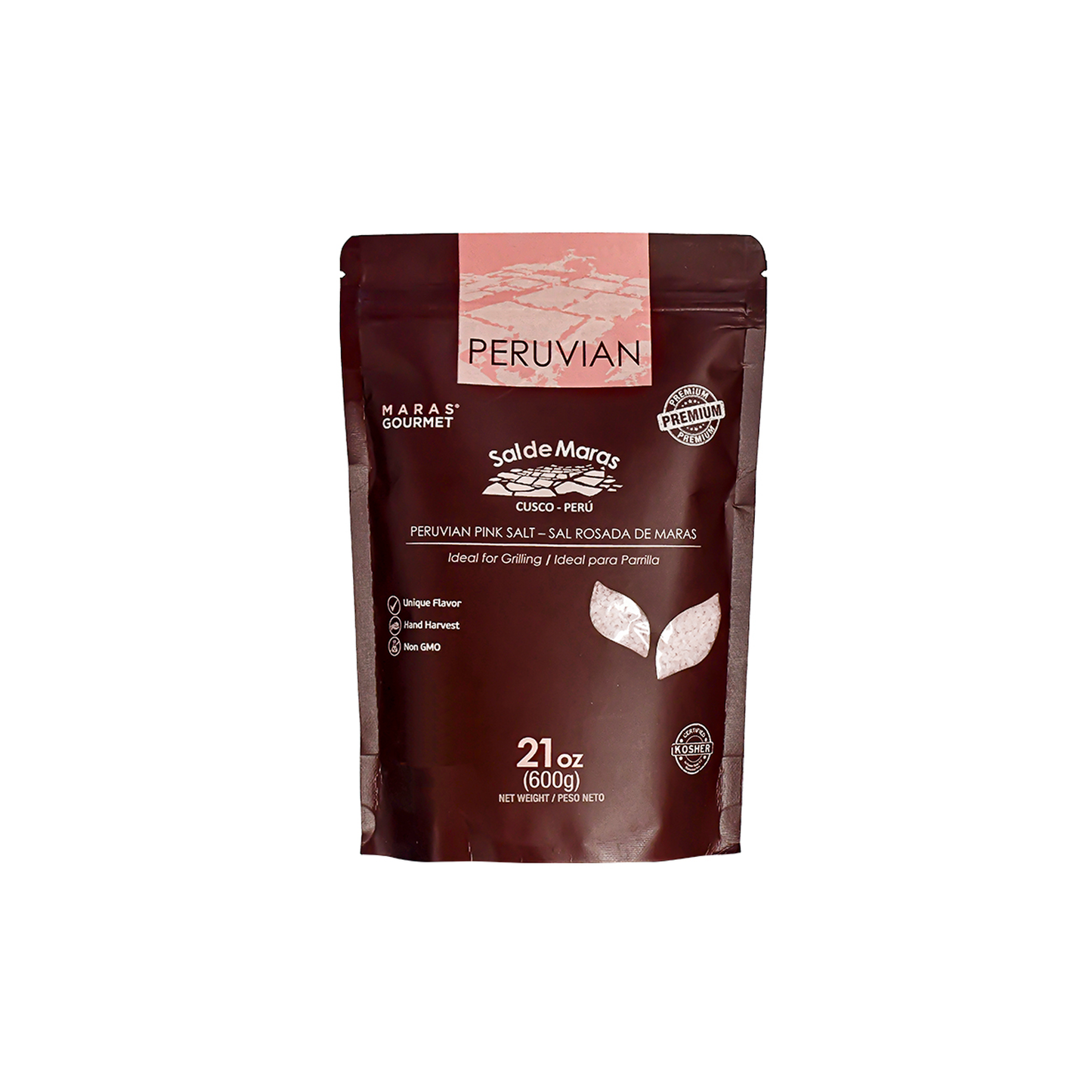 Peruvian Pink Salt | Coarse Grain | 600g
