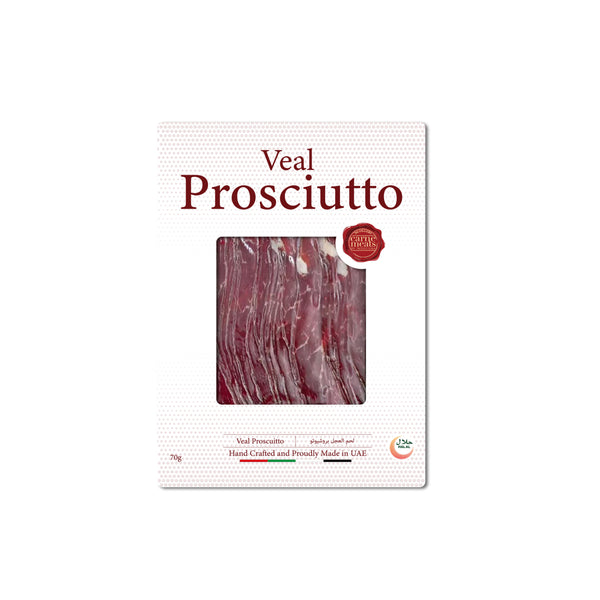 Chilled Air-Dried Veal Prosciutto | 70g Sliced